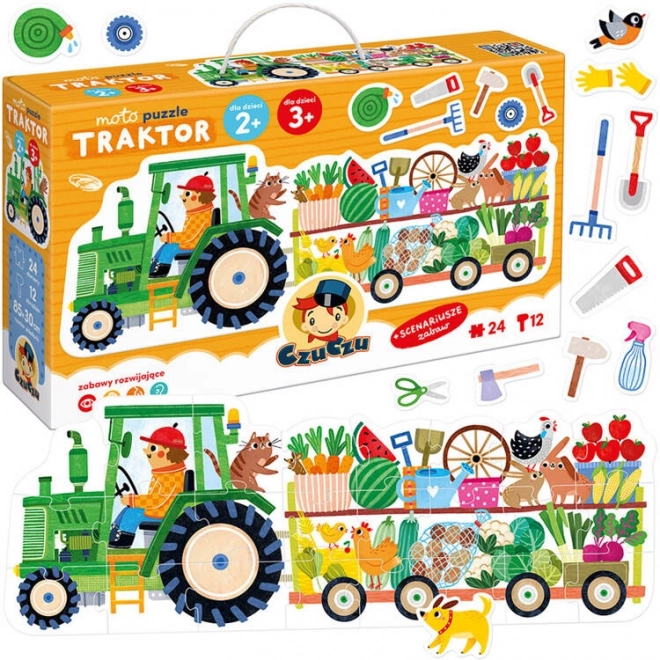 Moto puzzle - Traktor