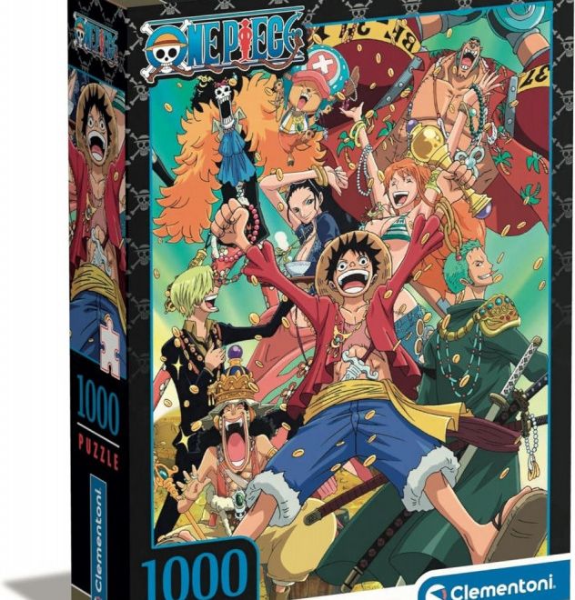 Puzzle Compact Anime One Piece 1000 dílků