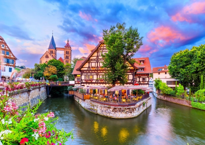 Enjoy puzzle Esslingen am Neckar Německo 1000 dílků