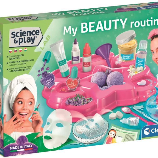 CLEMENTONI Science&Play: Laboratoř Moje kosmetická rutina