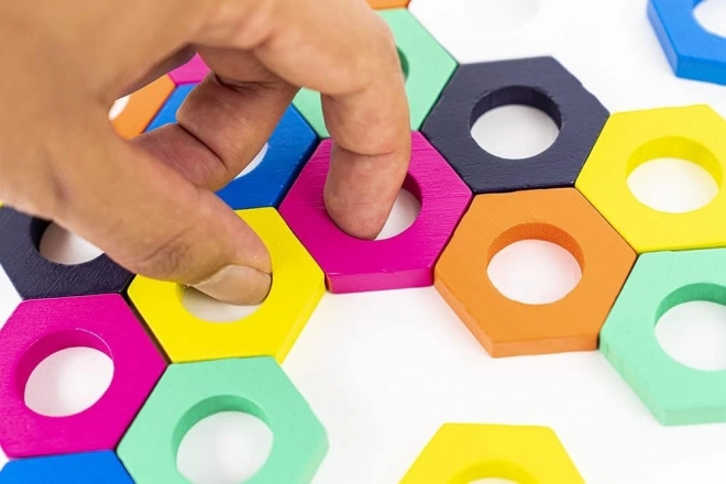 PROFESSOR PUZZLE Strategická hra Hexagon