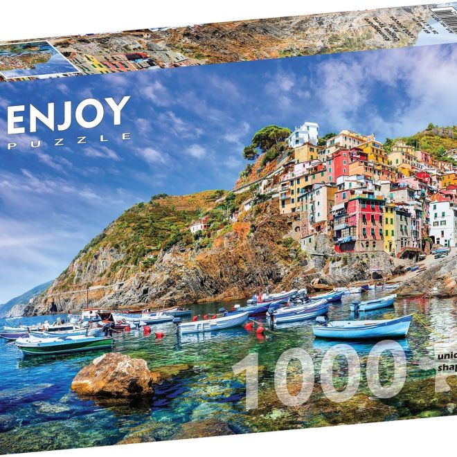 ENJOY Puzzle Riomaggiore, Cinque Terre, Itálie 1000 dílků