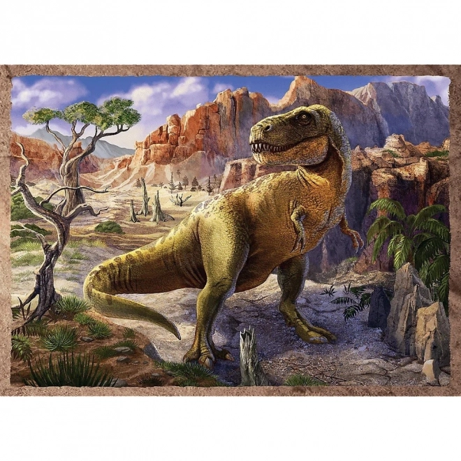 Poutavé dinosaury puzzle 4v1