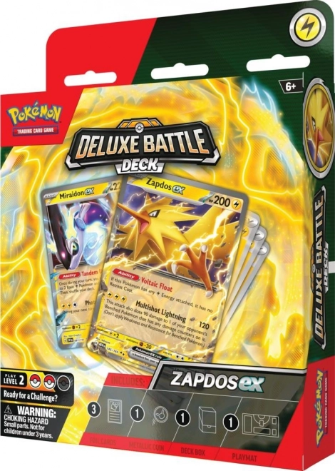 Deluxe Battle Deck Zapdos karty ex