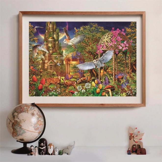 Puzzle 1500 prvků Woodland Fantasy Garden