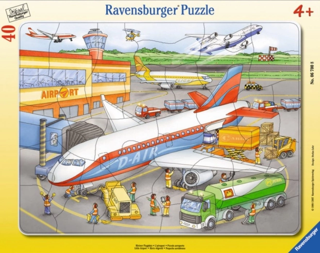 RAVENSBURGER Puzzle Letiště 40 dílků