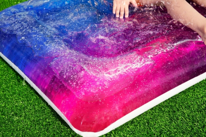 Vodní podložka Galaxy pro děti 130x90cm BESTWAY + vodní sprcha