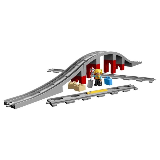 LEGO Duplo 10872 Doplňky k vláčku – most a koleje
