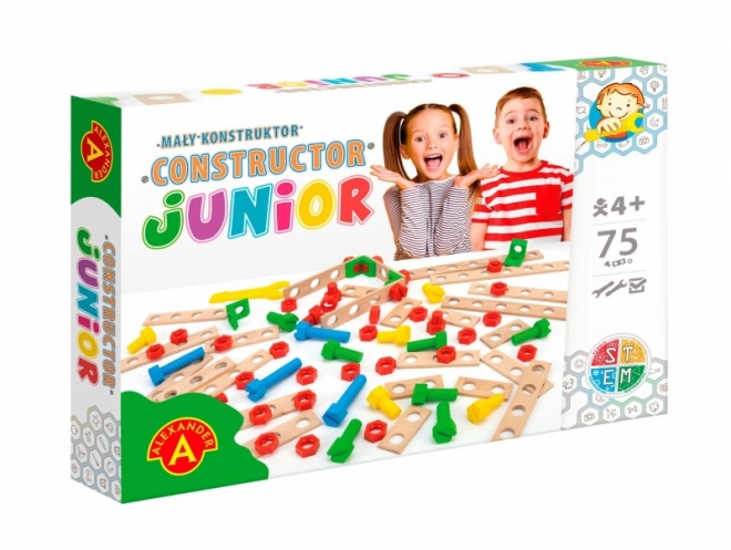 Malý konstruktér Junior 75 kusů