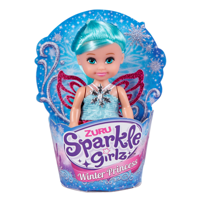 Princezna zimní Sparkle Girlz malá v kornoutku