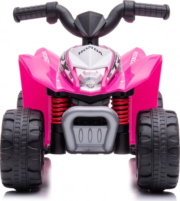 CHIPOLINO Elektrické vozítko Čtyřkolka 6V Honda s melodiemi ATV Pink