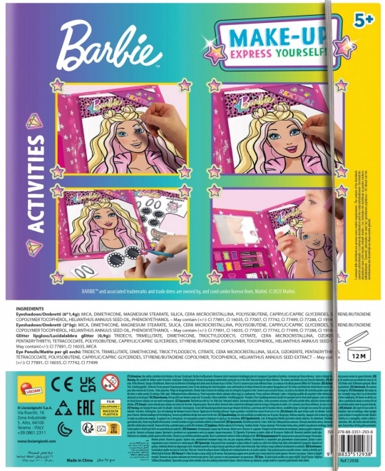 Kniha Barbie make-up art