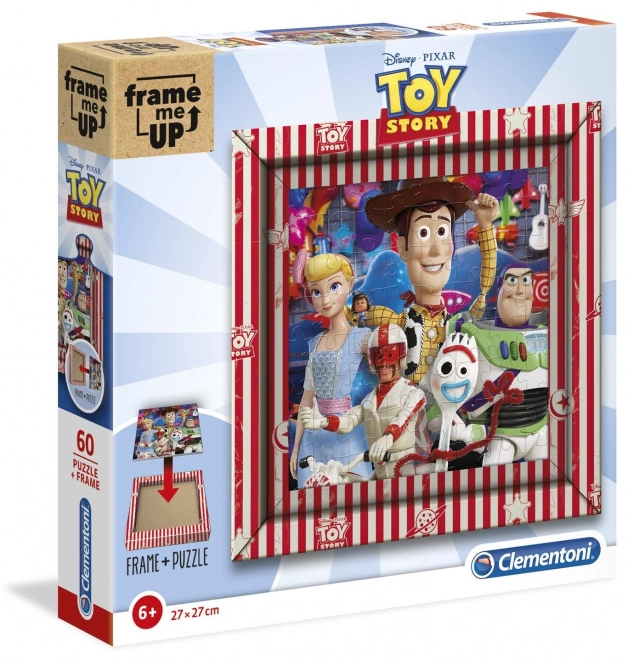 Puzzle s rámečkem Toy Story 60 dílků