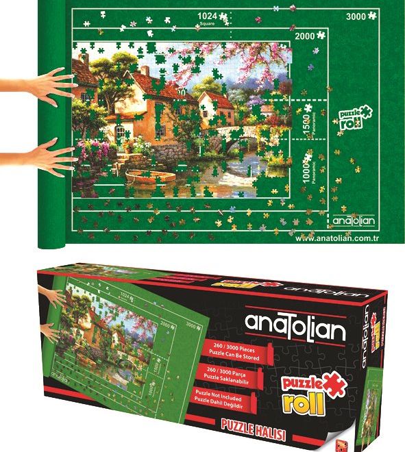 ANATOLIAN Rolovací podložka na puzzle 150x90cm (do 3000 dílků)