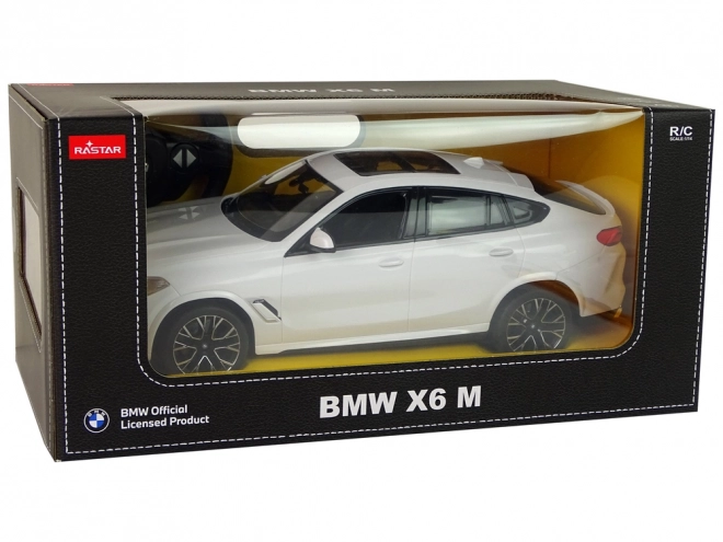 R/C auto Bmw X6 M 1:14 Rastar White