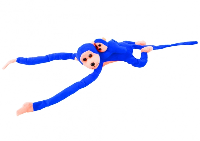 Plyšový maskot Baby Monkey Blue 70 cm