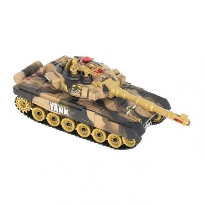 Vojenský RC tank 2.4 GHz pouštní