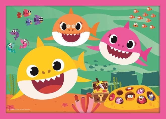 Puzzle 4v1 - Baby Shark