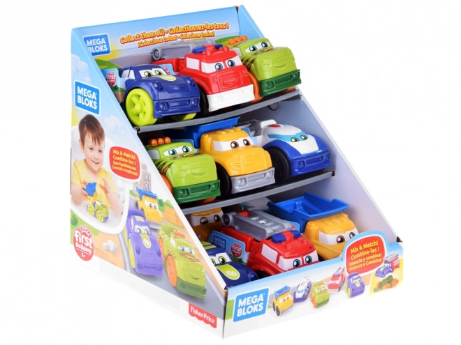 Fisher-Price Mega Blocks rozkládací autíčka