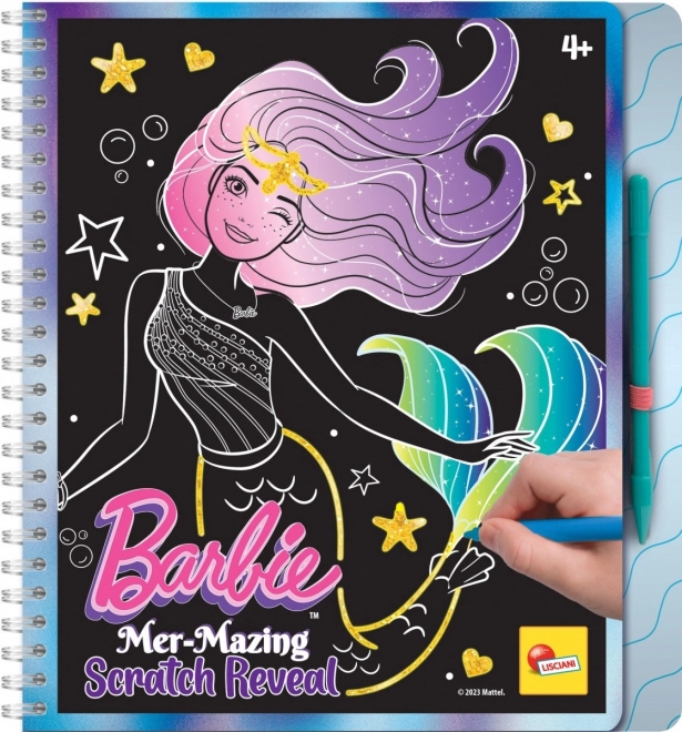 Zdrapávací sešit Barbie mer - úžasné odhalení