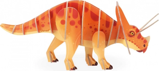 JANOD 3D puzzle Triceratops 32 dílků