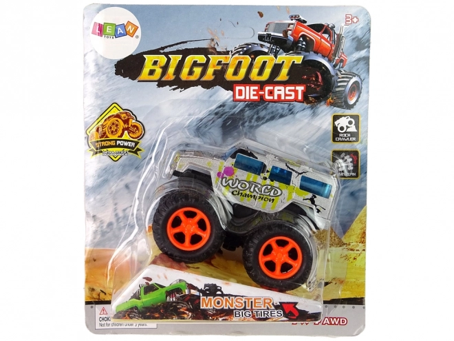 Monster Truck Big Foot gumové pneumatiky rampa