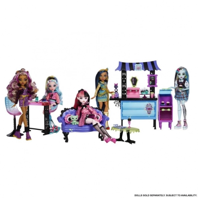 Kavárna Monster High U Náhrobku