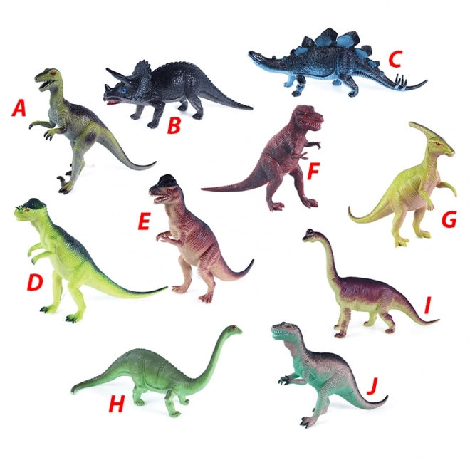 Dinosaurus 10 druhů 25 - 35 cm