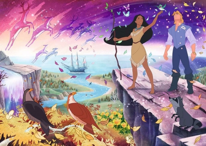 Puzzle 1000 prvků Pocahontas