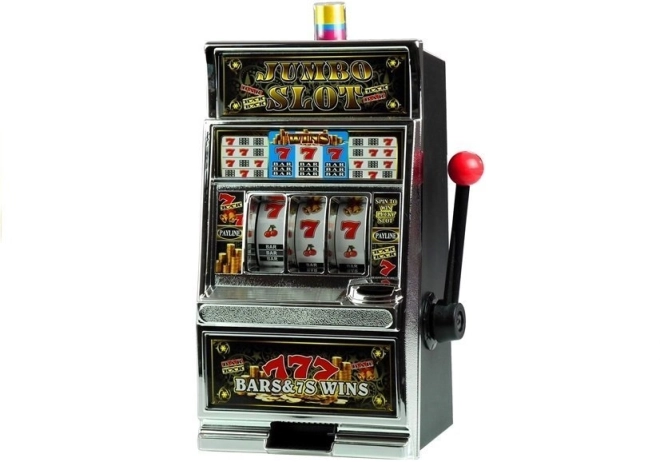 Slot Machine Casino Money Box Velké zvuky