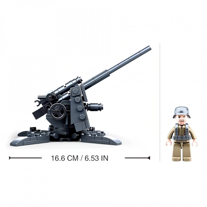 Sluban Army WW2 M38-B0852 Protiletadlový kanón