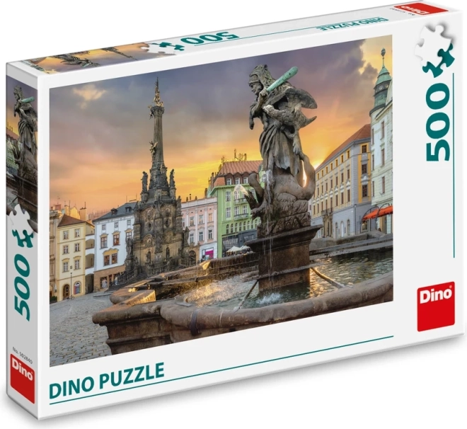 Dino puzzle Olomouc 500 dílků