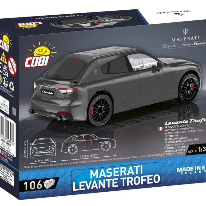 Maserati Levante Trofeo 106 podložek