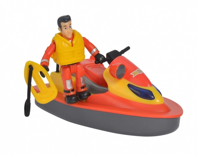 Koloběžka Juno s figurkou, Fireman Sam