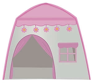 Stan pro děti HOUSE + lampy