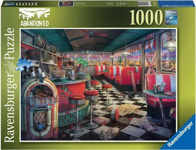 Puzzle Opuštěná místa - chátrající bistro 1000 dílků