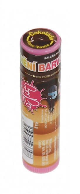 BO-PO Balzám na rty měnící barvu čokoláda, jahoda, žvýkačka,