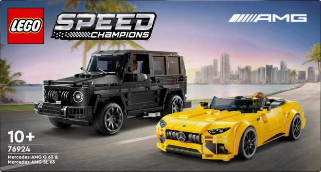 LEGO Speed Champions 76924 Mercedes-AMG G 63 a Mercedes-AMG SL 63