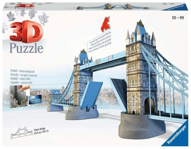 RAVENSBURGER 3D puzzle Tower Bridge, Londýn 216 dílků