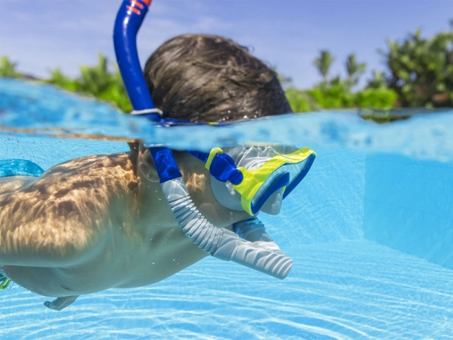 Bestway potápěčská maska a šnorchl Hydro Swim – červená