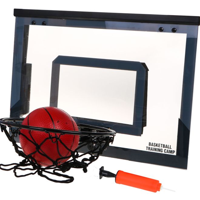 Interaktivní basketbalová sada pro děti 6+ Deska s počítadlem + míč + pumpa