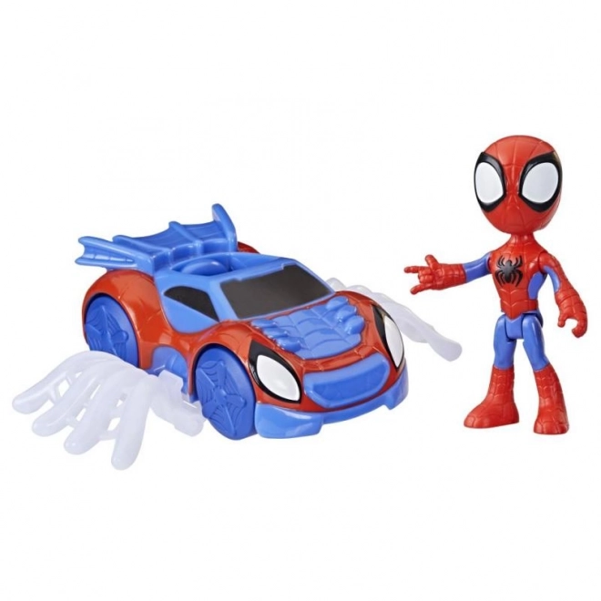 Figurka s vozidlem Marvel Spidey a super-kamarádi, Spidey Web Crawler – Iron Man