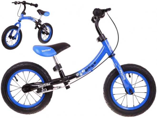 Dětské krosové kolo Boomerang SporTrike Blue Učíme se jezdit + variabilní uspořádání rámu