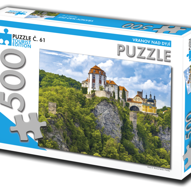TOURIST EDITION Puzzle Vranov nad Dyjí 500 dílků (č.61)