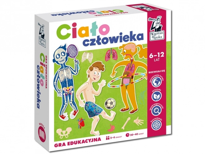 Tělo člověka – vzdělávací hra