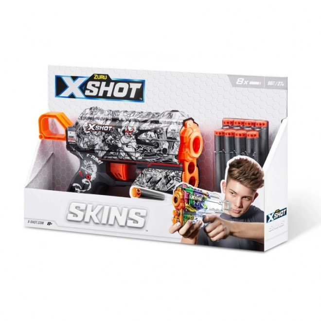 Odpalovací zařízení SKINS FLUX (8 šipek) Model D