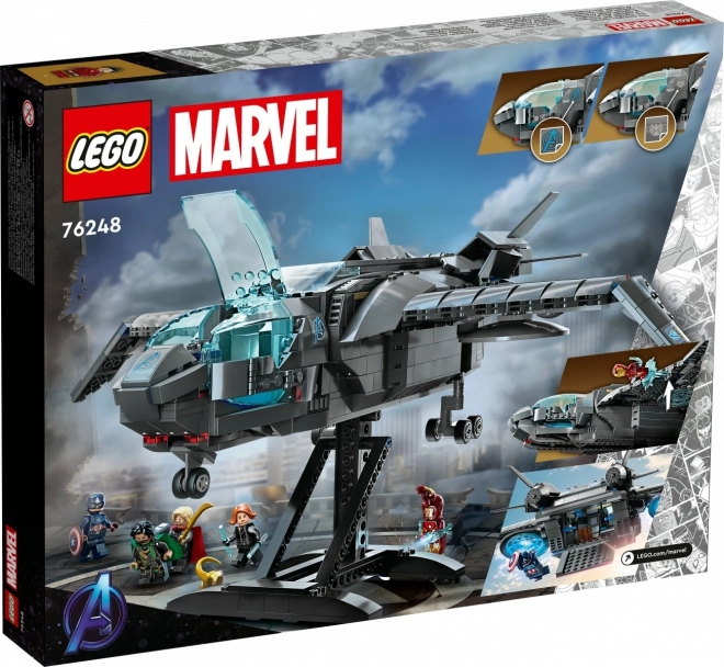LEGO® Marvel 76248 Stíhačka Avengers Quinjet