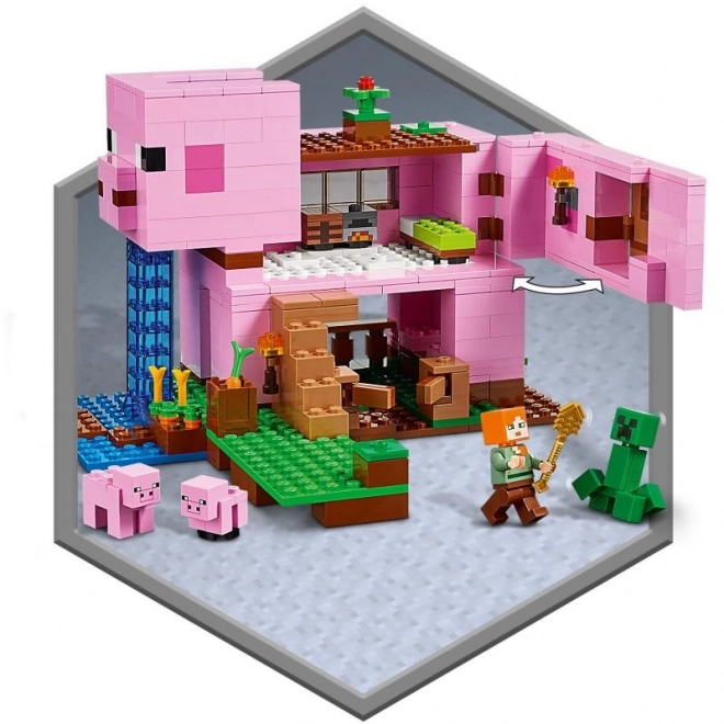 LEGO Minecraft 21170 Prasečí dům