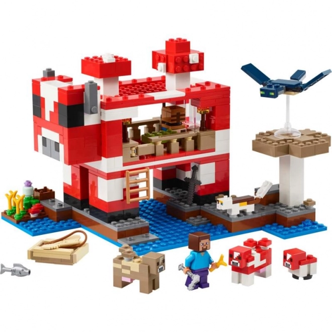 LEGO Minecraft Dům Houbové Krávy