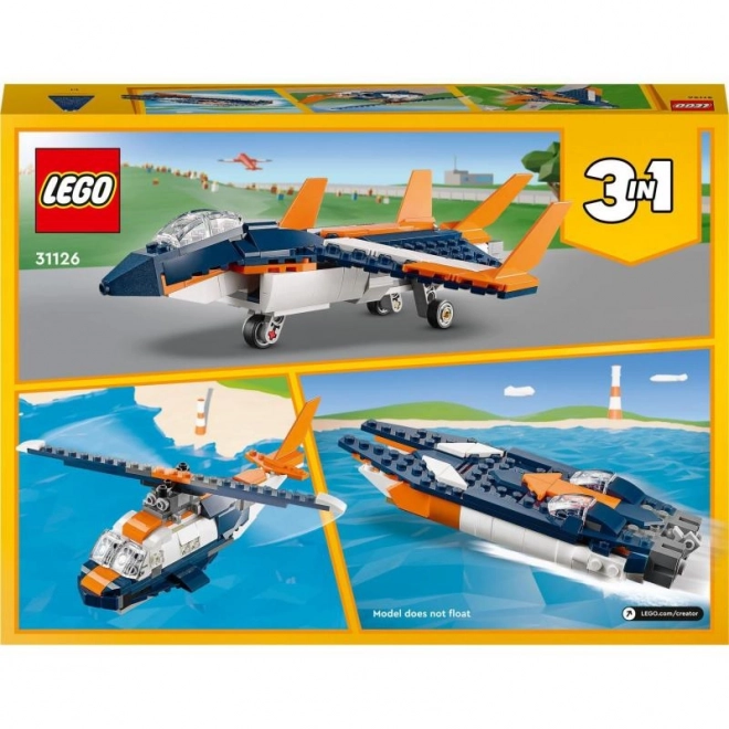 LEGO® Creator 31126 Nadzvukový tryskáč